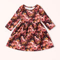 Autumn Embers - Dress flat lay