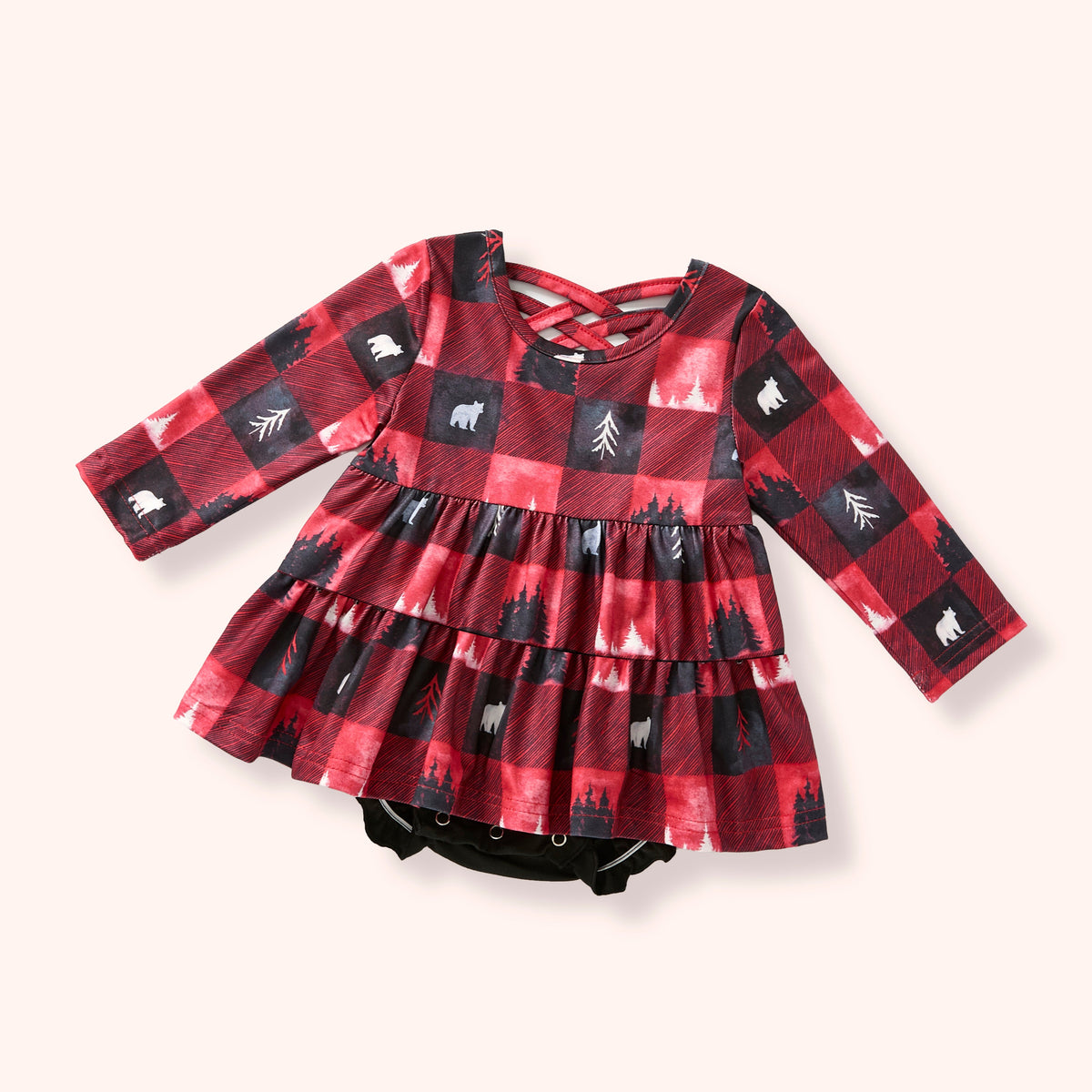 Wild Adventurer - Girl Romper flat lay