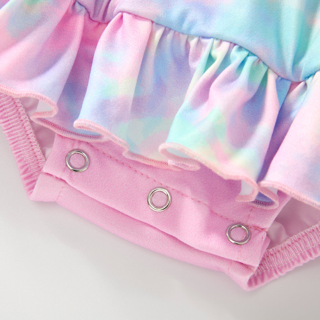 Cotton Candy Swirl - Romper