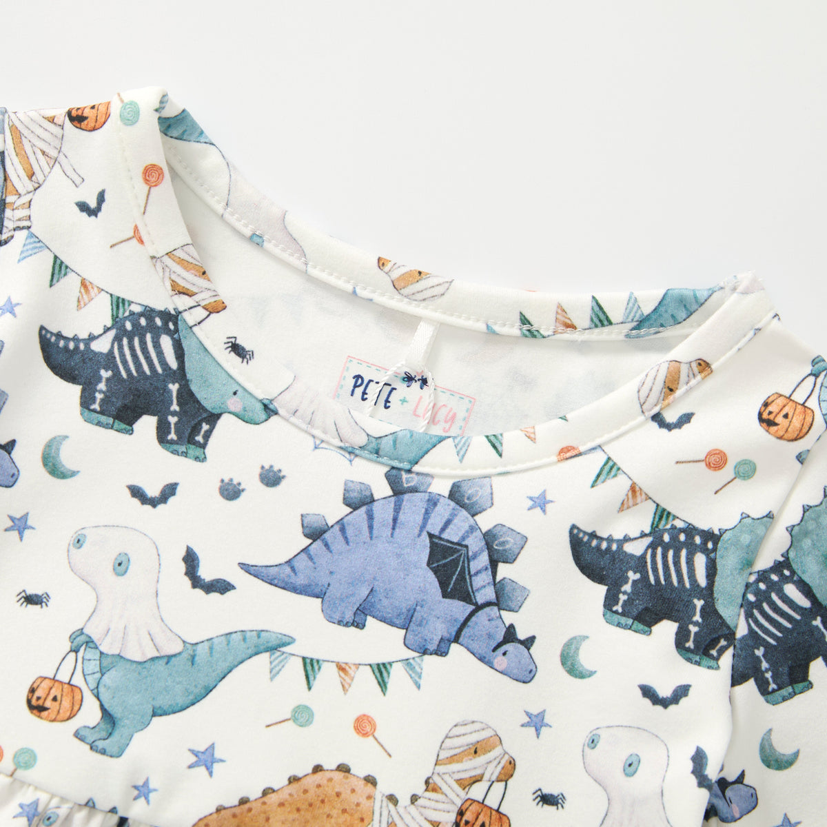 Trick-O-Saurus - Girl Romper