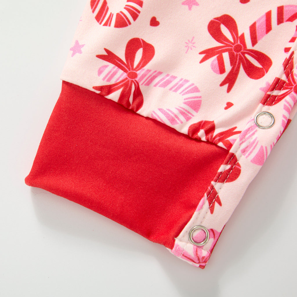Candy Cane Cutie - Romper