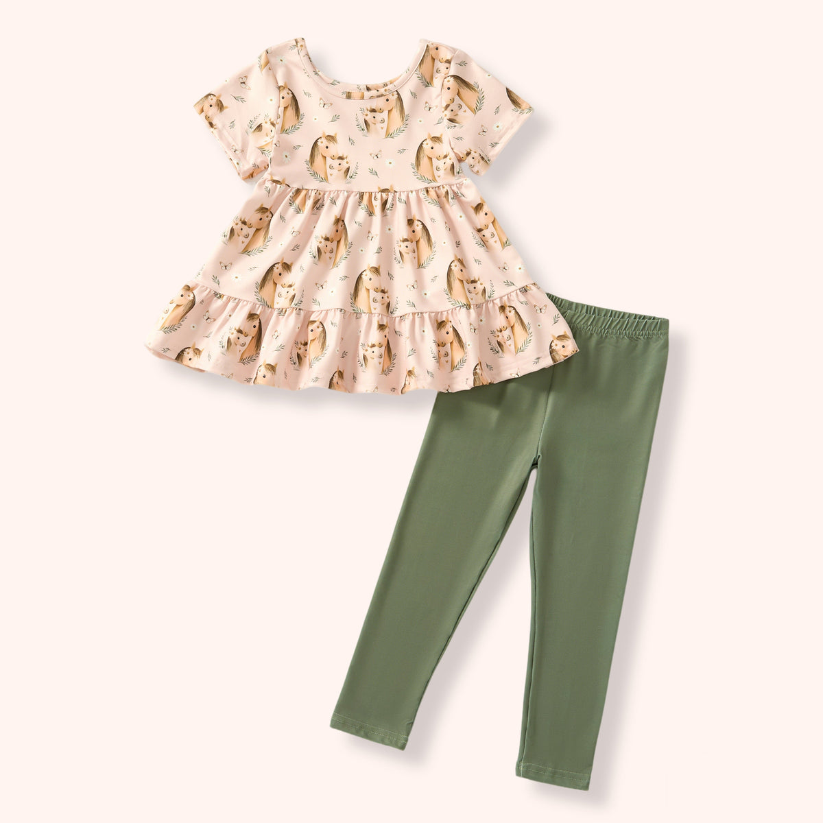 Pasture Ponies - Pants Set flat lay