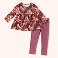 Autumn Embers - Pants Set flat lay