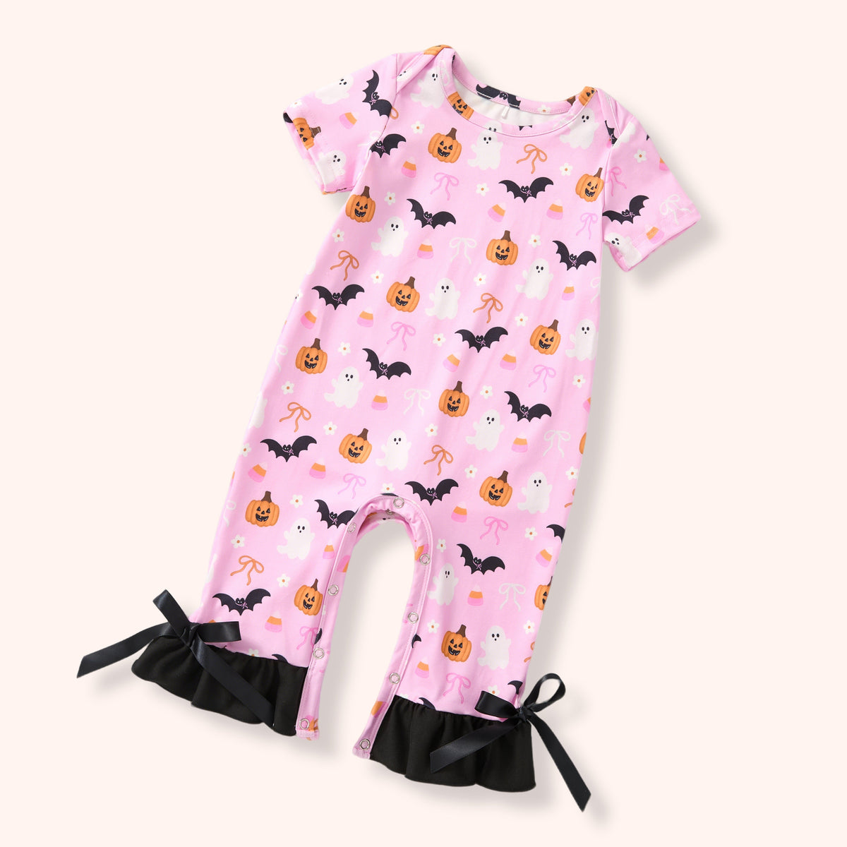Sweet & Spooky - Romper flat lay
