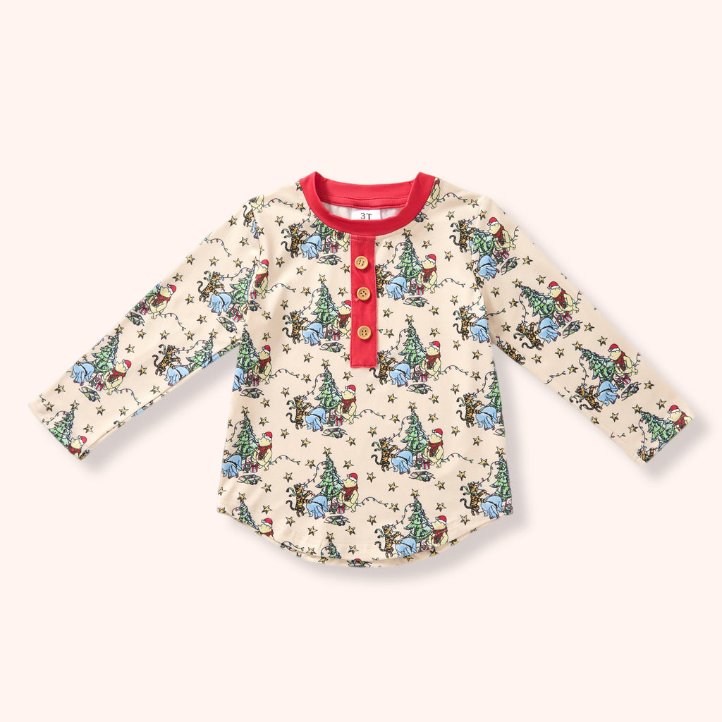 Hunny Holiday - Boys Shirt flat lay