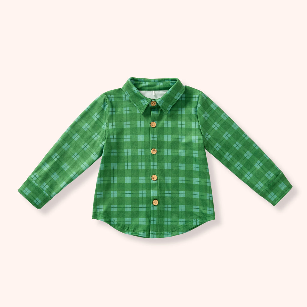 Pine & Petals - Boys Shirt flat lay