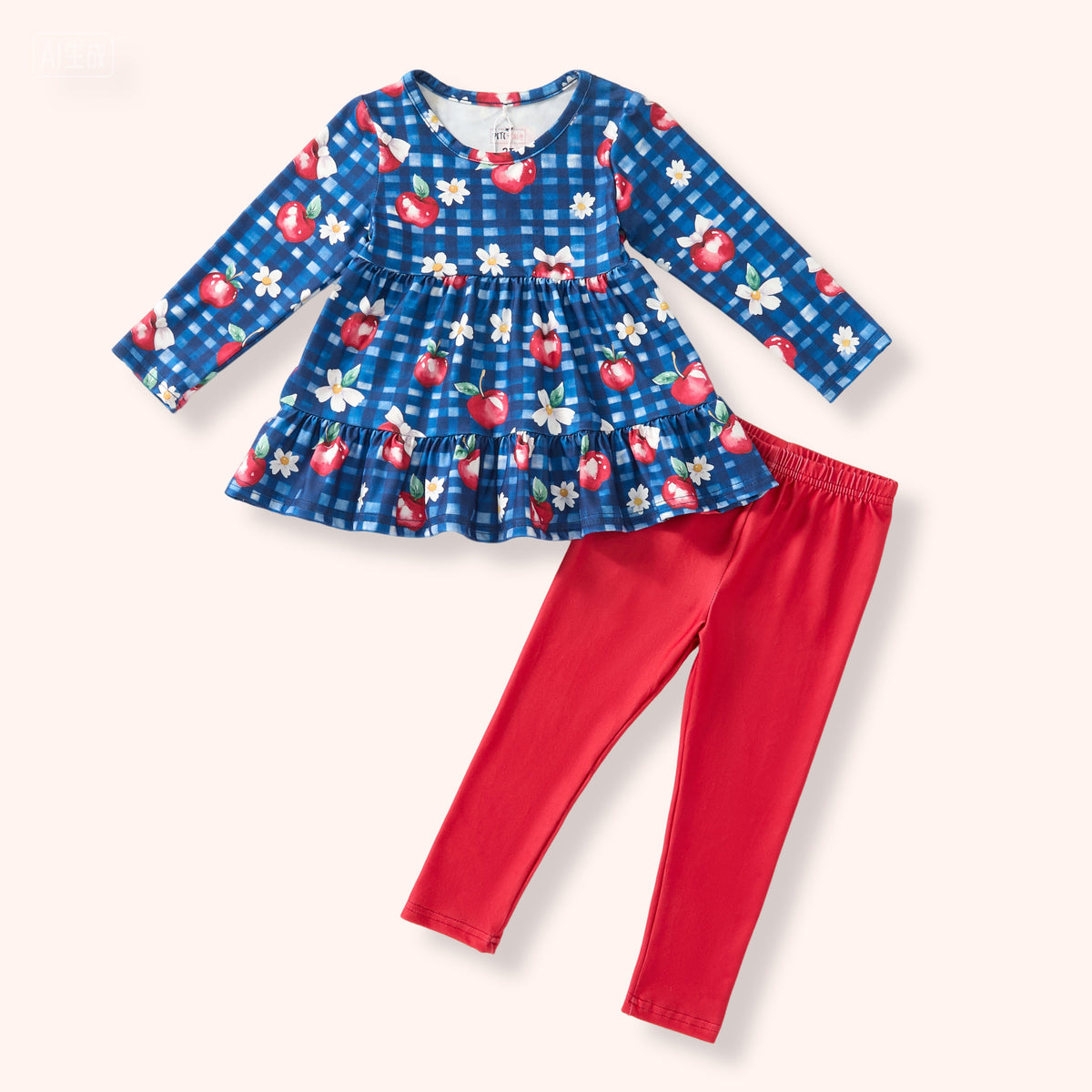 Apple Harvest - Pants Set flat lay
