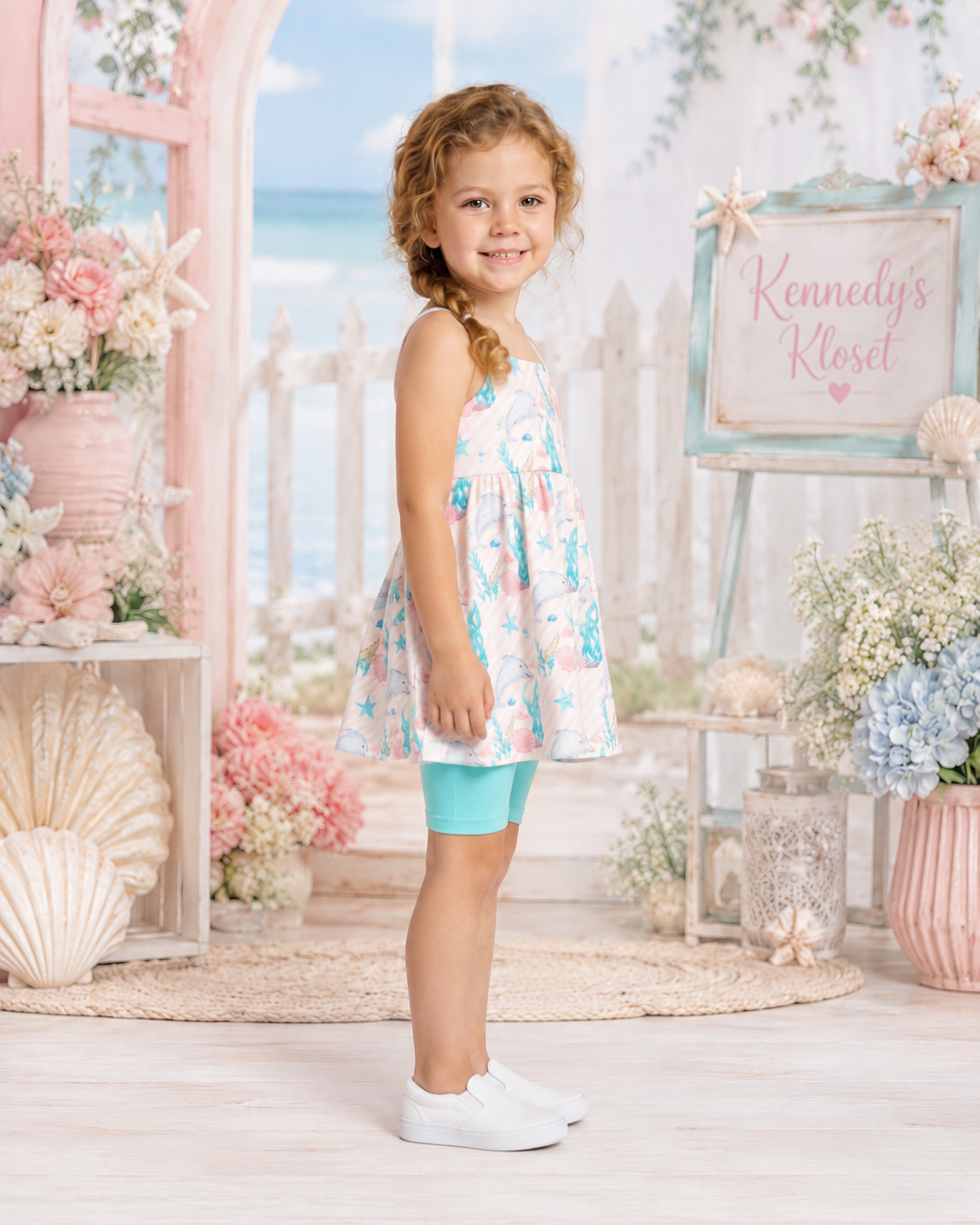 Dolphin Day Dreams Two-Piece Set