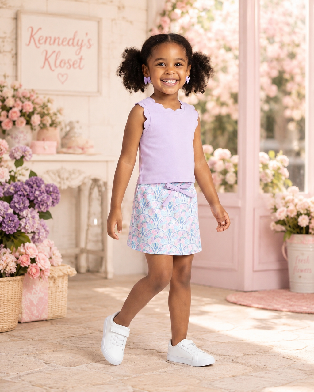 Graceful Garden Two-Piece Set