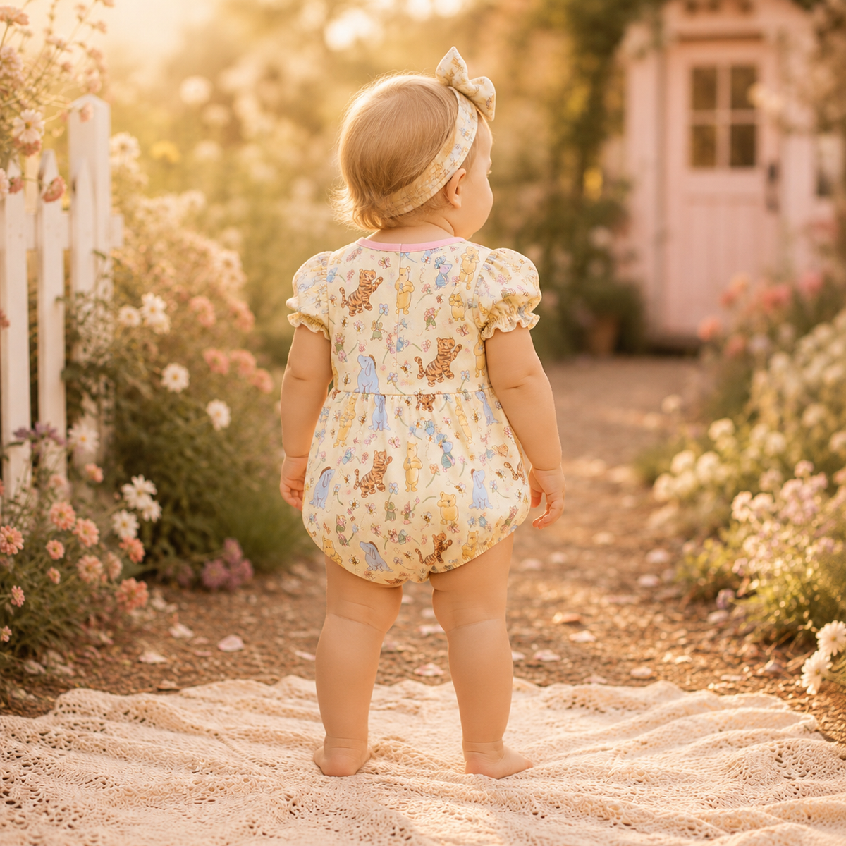 Honey Bees Romper