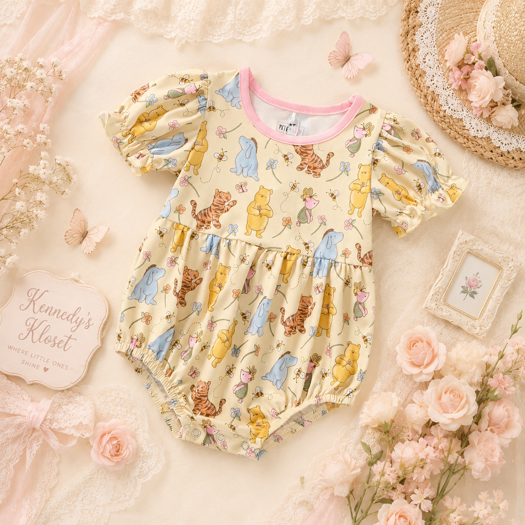 Honey Bees Romper