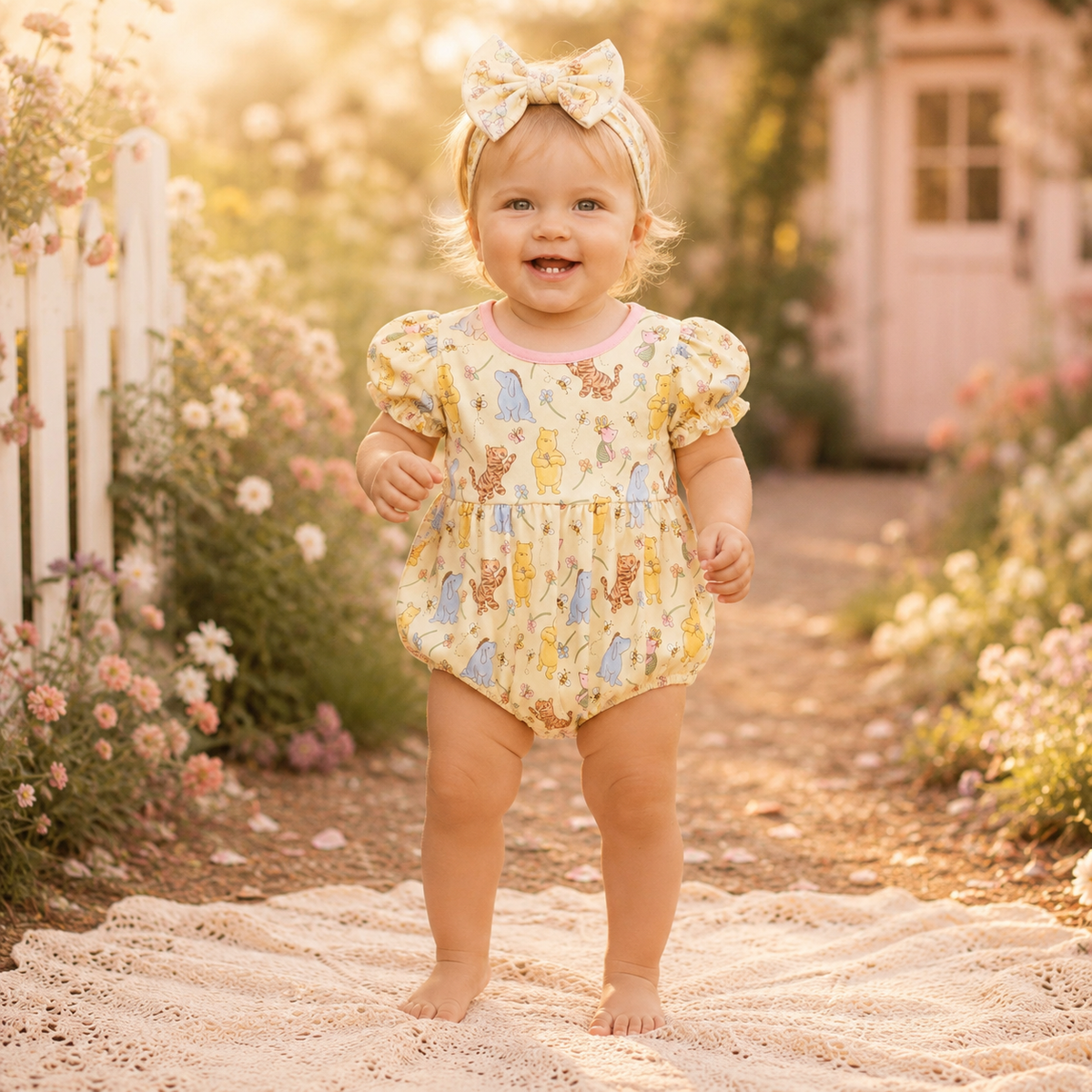 Honey Bees Romper