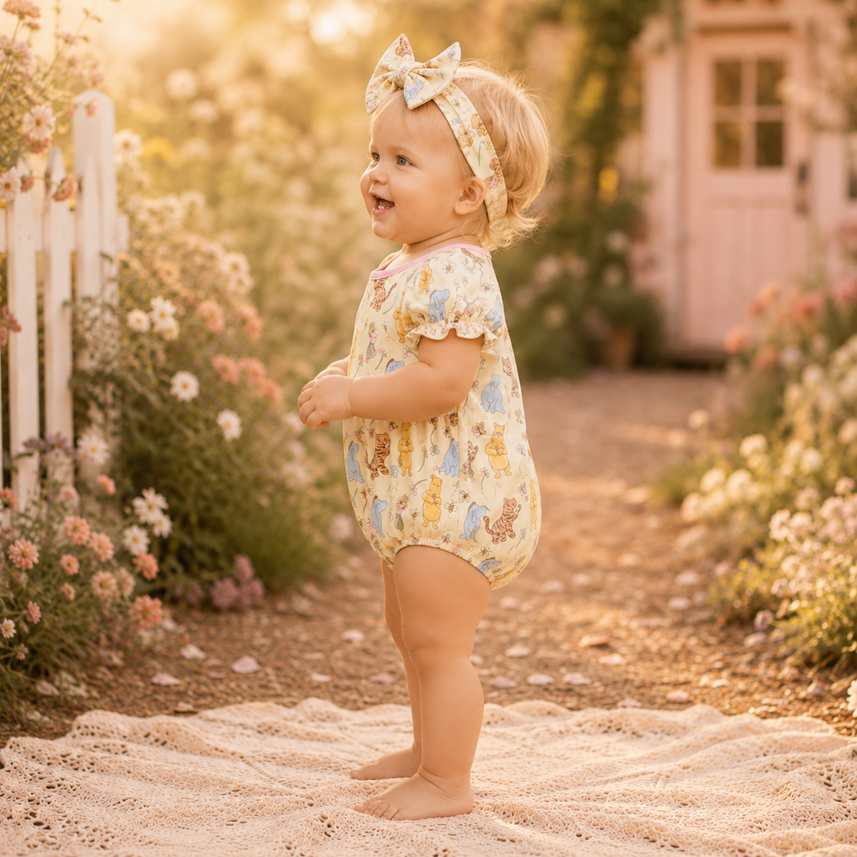 Honey Bees Romper