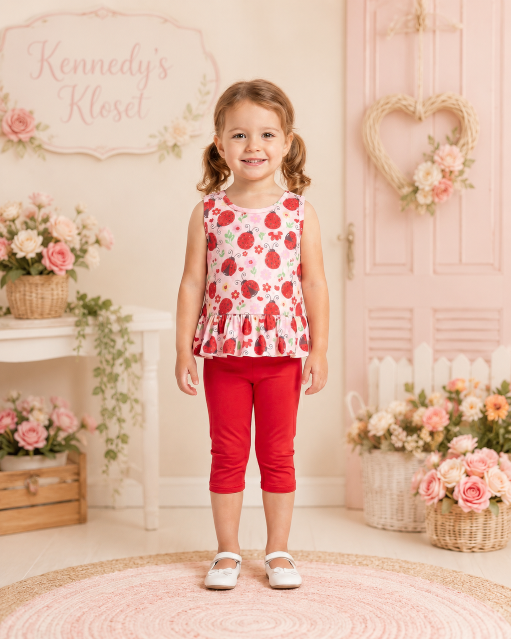 Lady Bug Lovelies Two-Piece Set