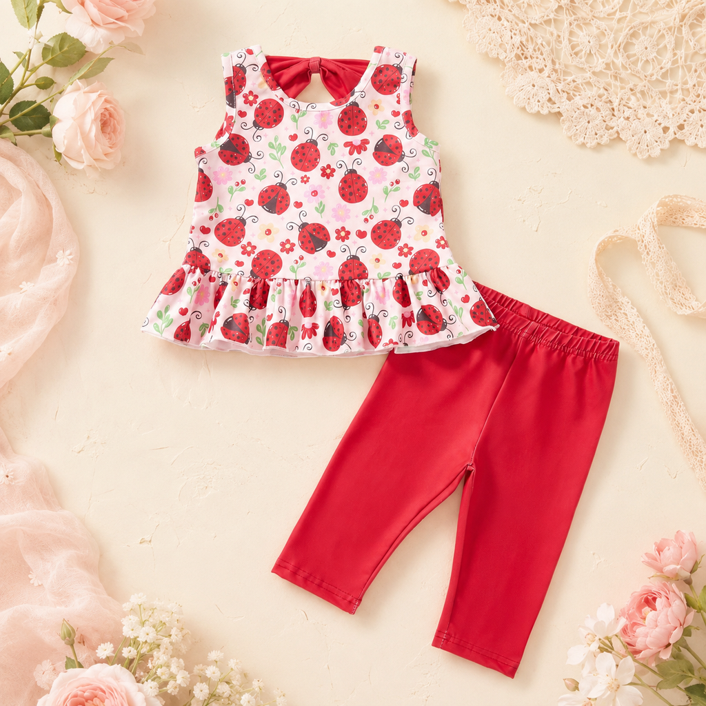 Lady Bug Lovelies Two-Piece Set