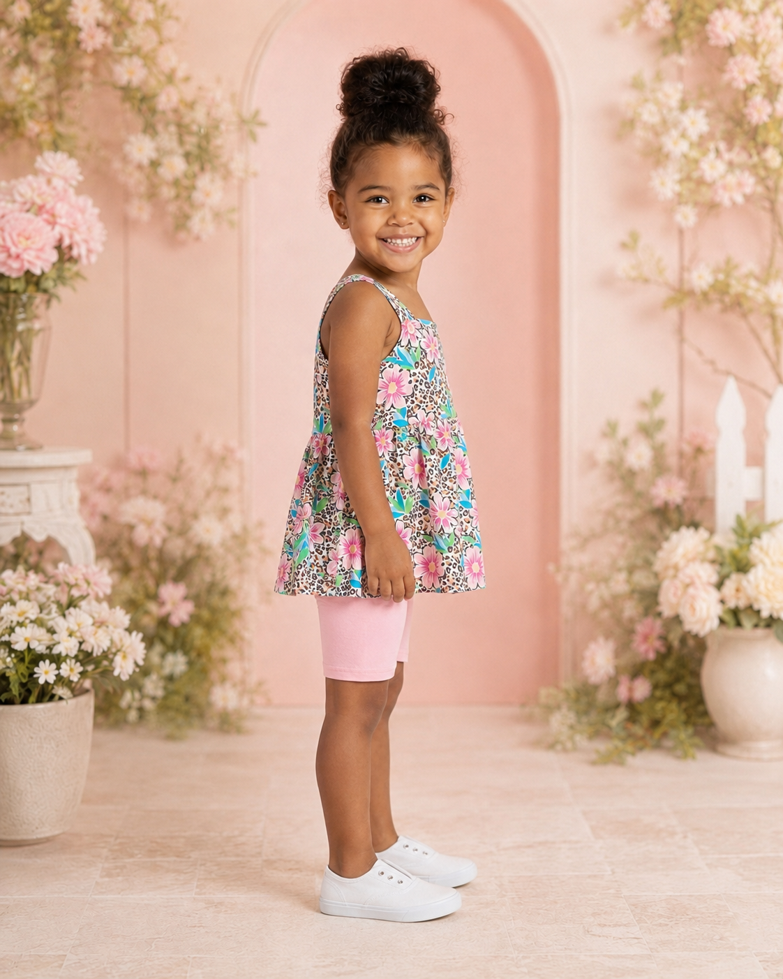 Leopard Lagoon Two-Piece Set
