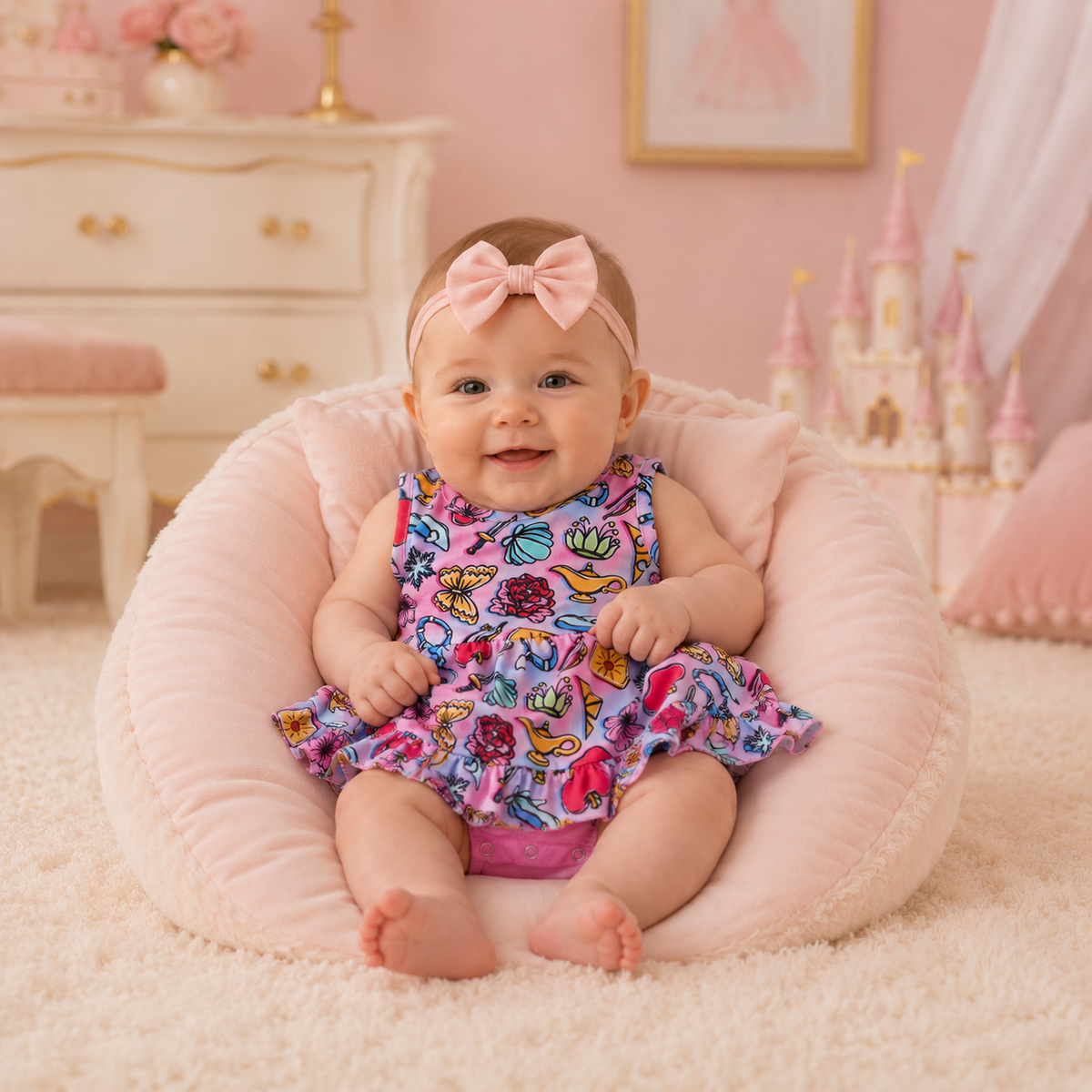 Princess Mash Up Romper