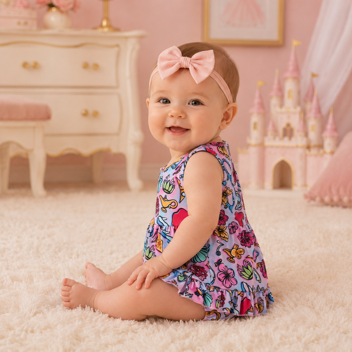 Princess Mash Up Romper