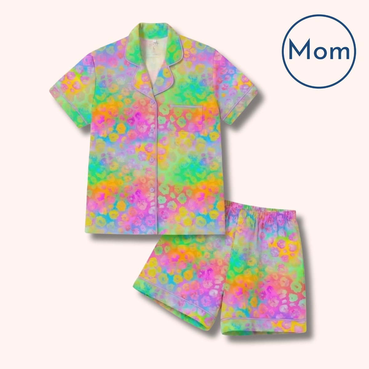 Neon Jungle - Adult Loungewear flat lay