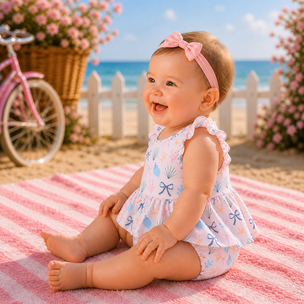 Shell Belle Romper