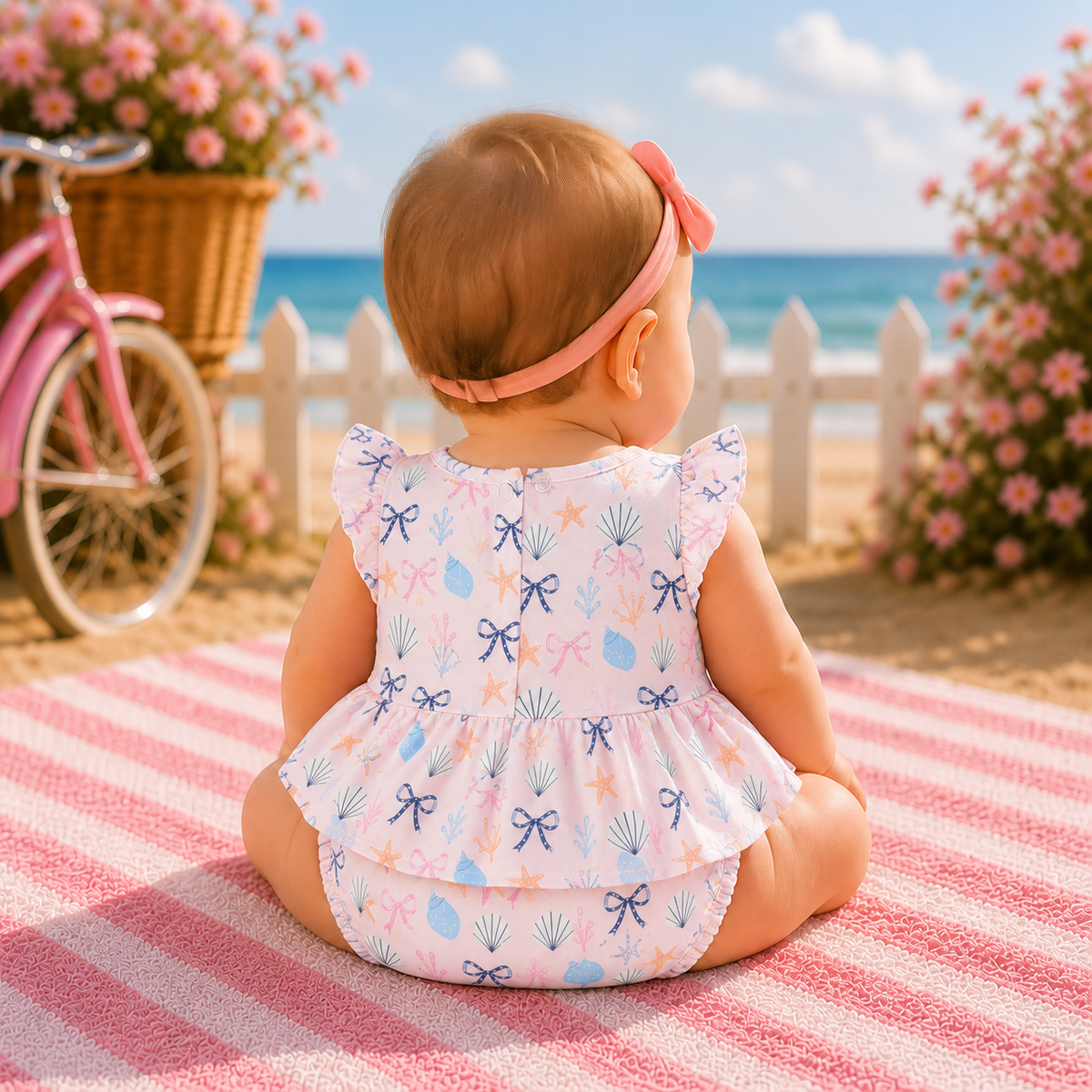 Shell Belle Romper