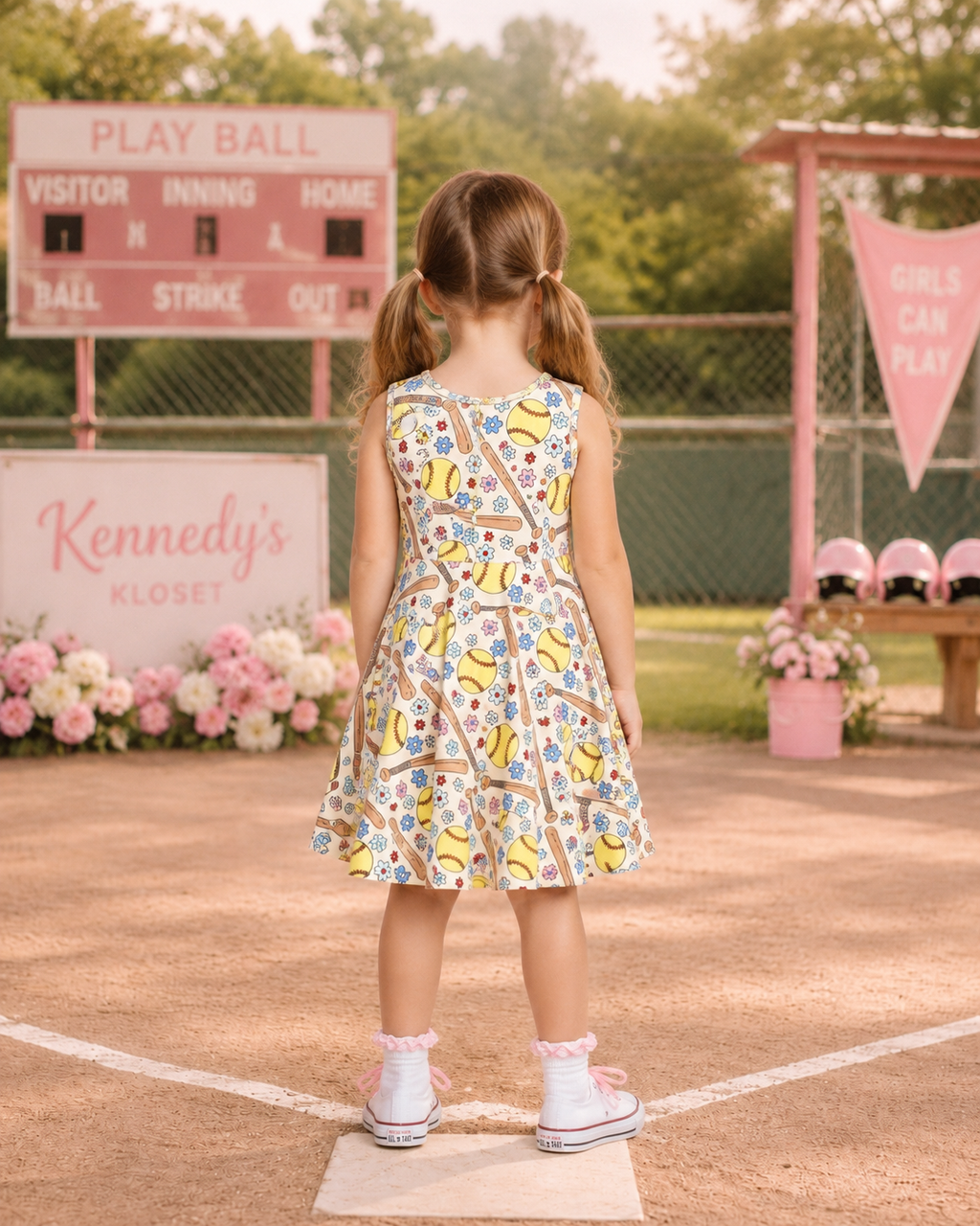 Softball Stiches Dress