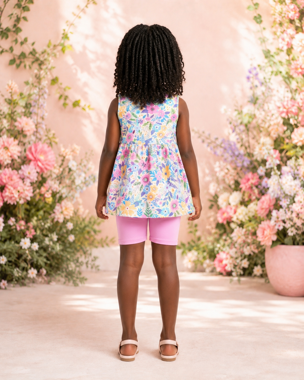 Sunlit Petals Two-Piece Set